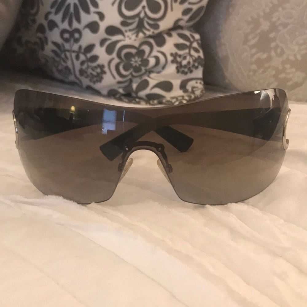 Giorgio Armani sunglasses with case.